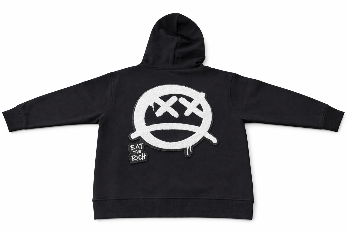 Chenille Patch Hoodie