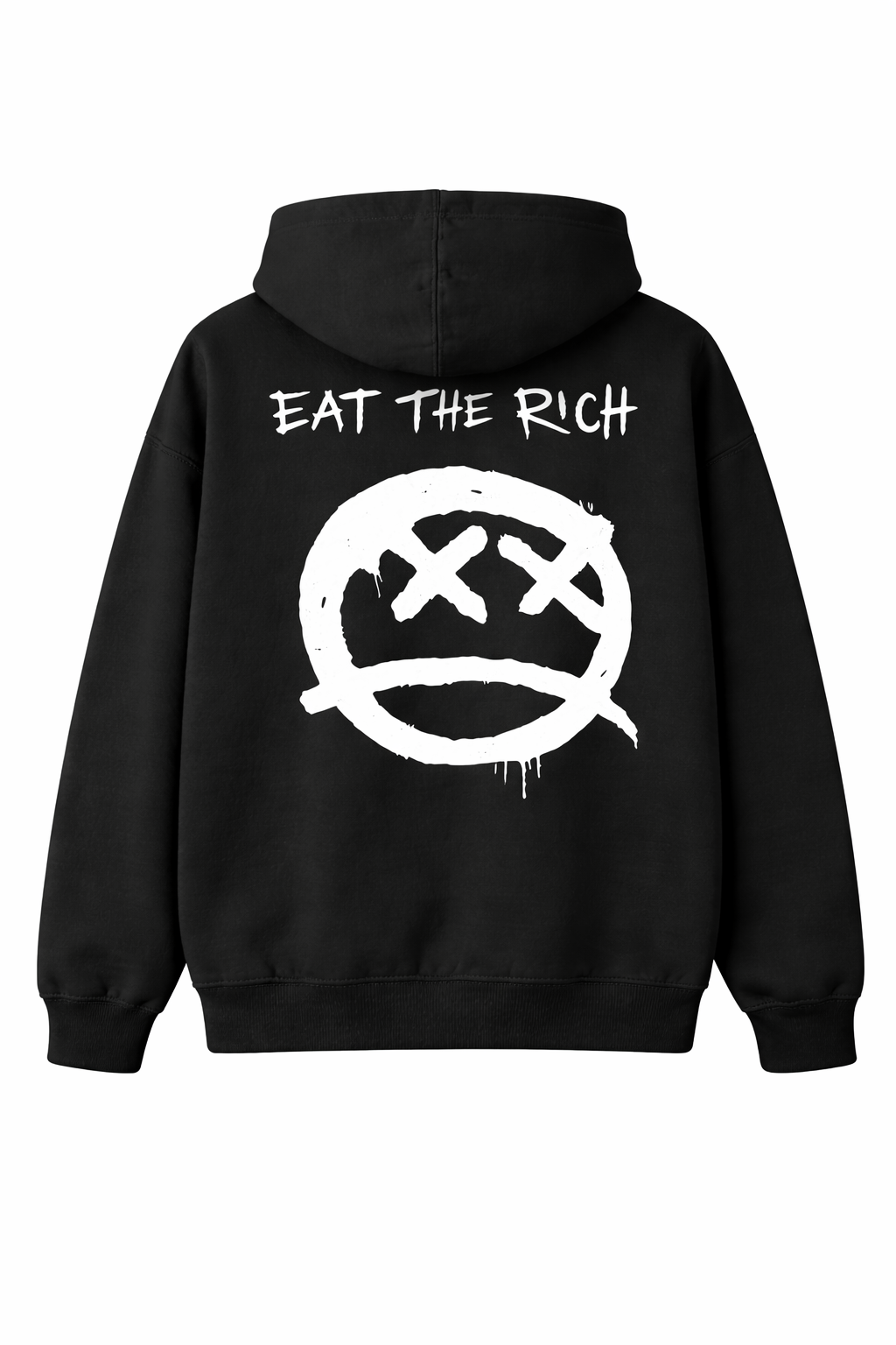 Eat The Rich Hoodie Black